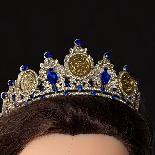 Al-Tira Blue and gold crown