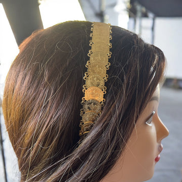 Turmussaya lira stacked headpiece