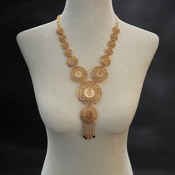 Beit Hanoun 4pcs pleated gold set