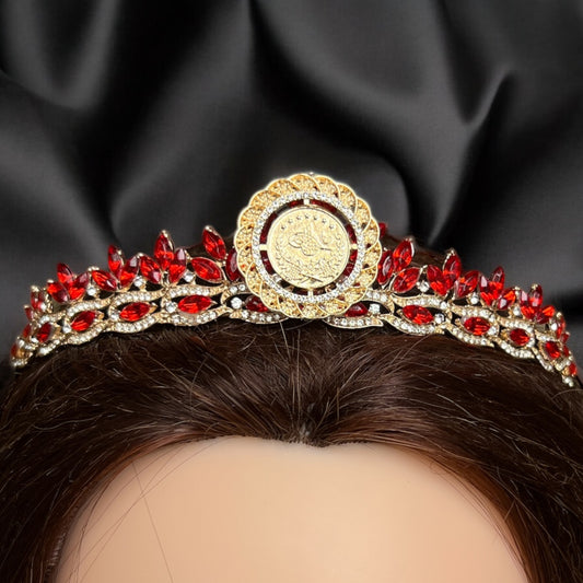 Dayr Tarif II Red and Gold crown