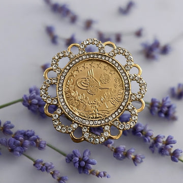 Nablus coin Pin-Brooch