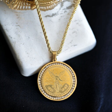 Dayr Jarir 50 pesos Gold Jewelry necklace