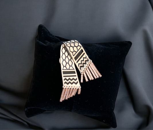 Kufya silver Brooch