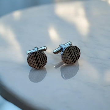 Jaba' kufya cufflinks
