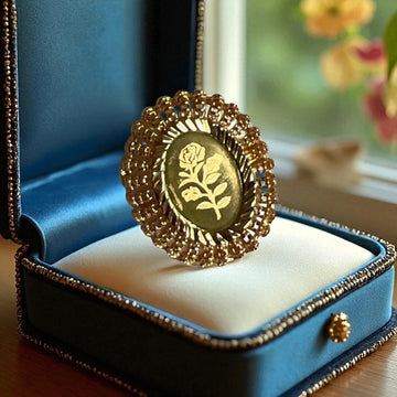 Amqa mini flower Brooch / Pin