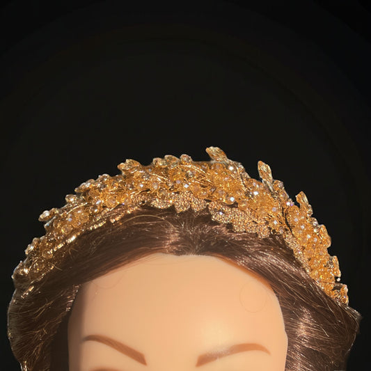 Arraba Gold beaded headpiece