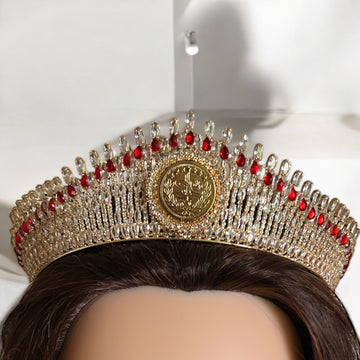 Ramallah Gold and Red crown