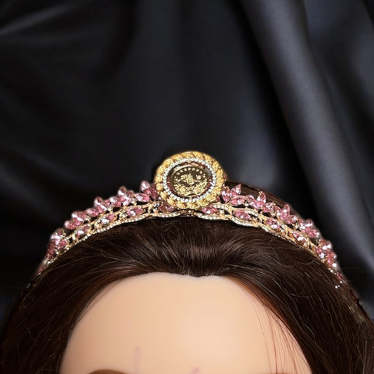 Dayr Tarif II Pink and Gold crown