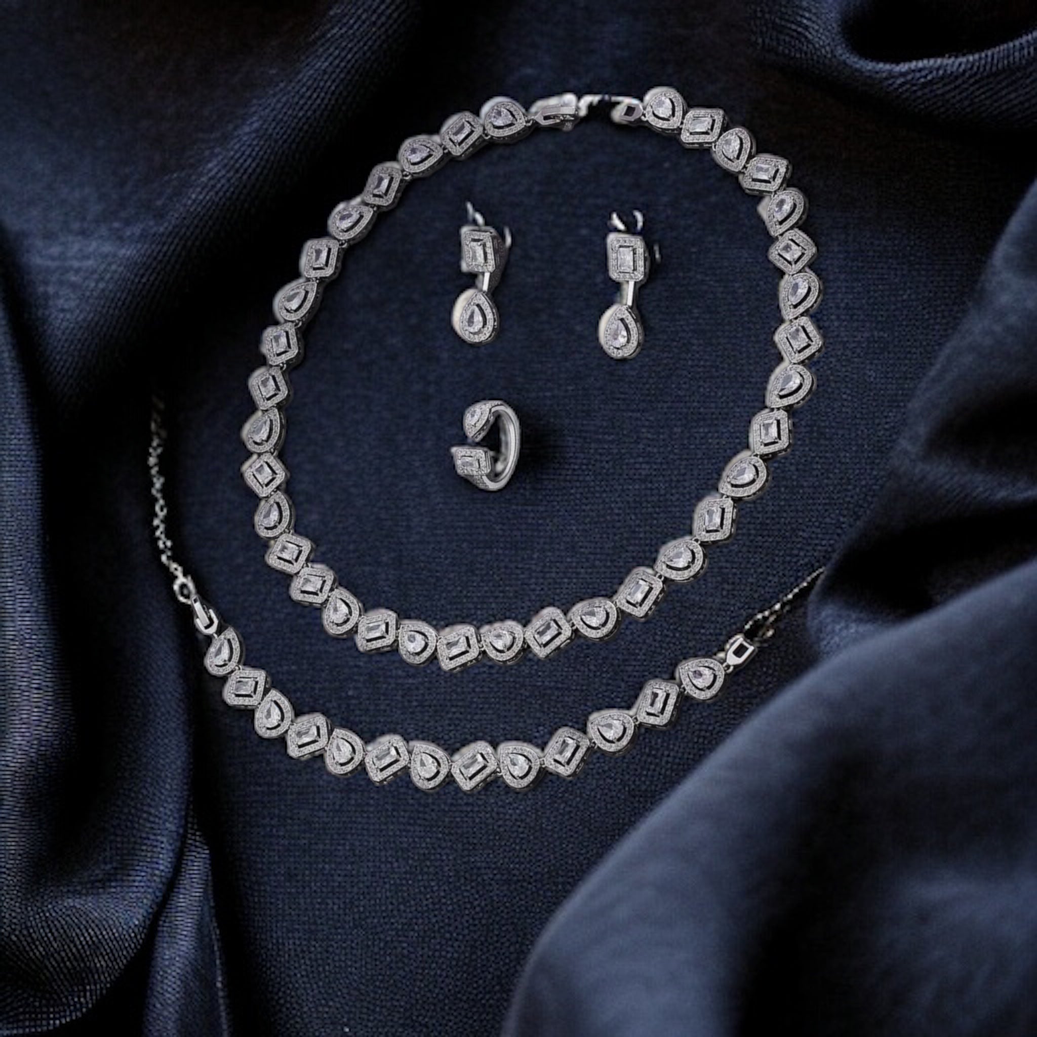 Silwad four piece Bridal set