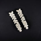 Ramallah luxury Bridal accessories set crystal and silver