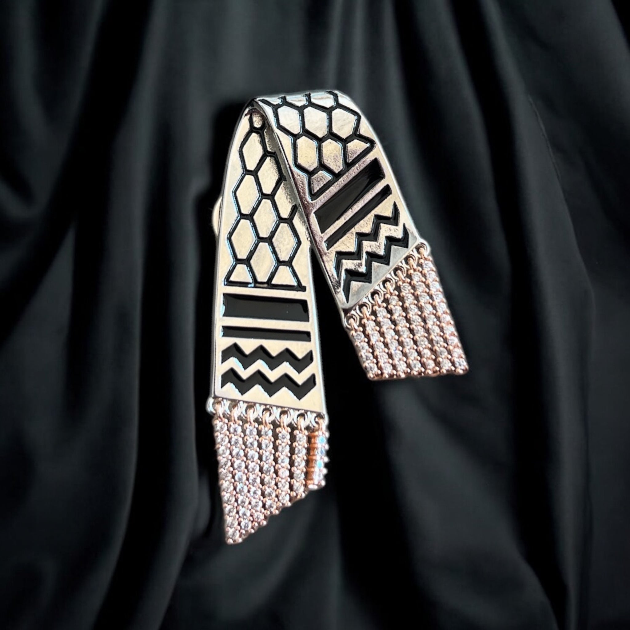 Kufya silver Brooch
