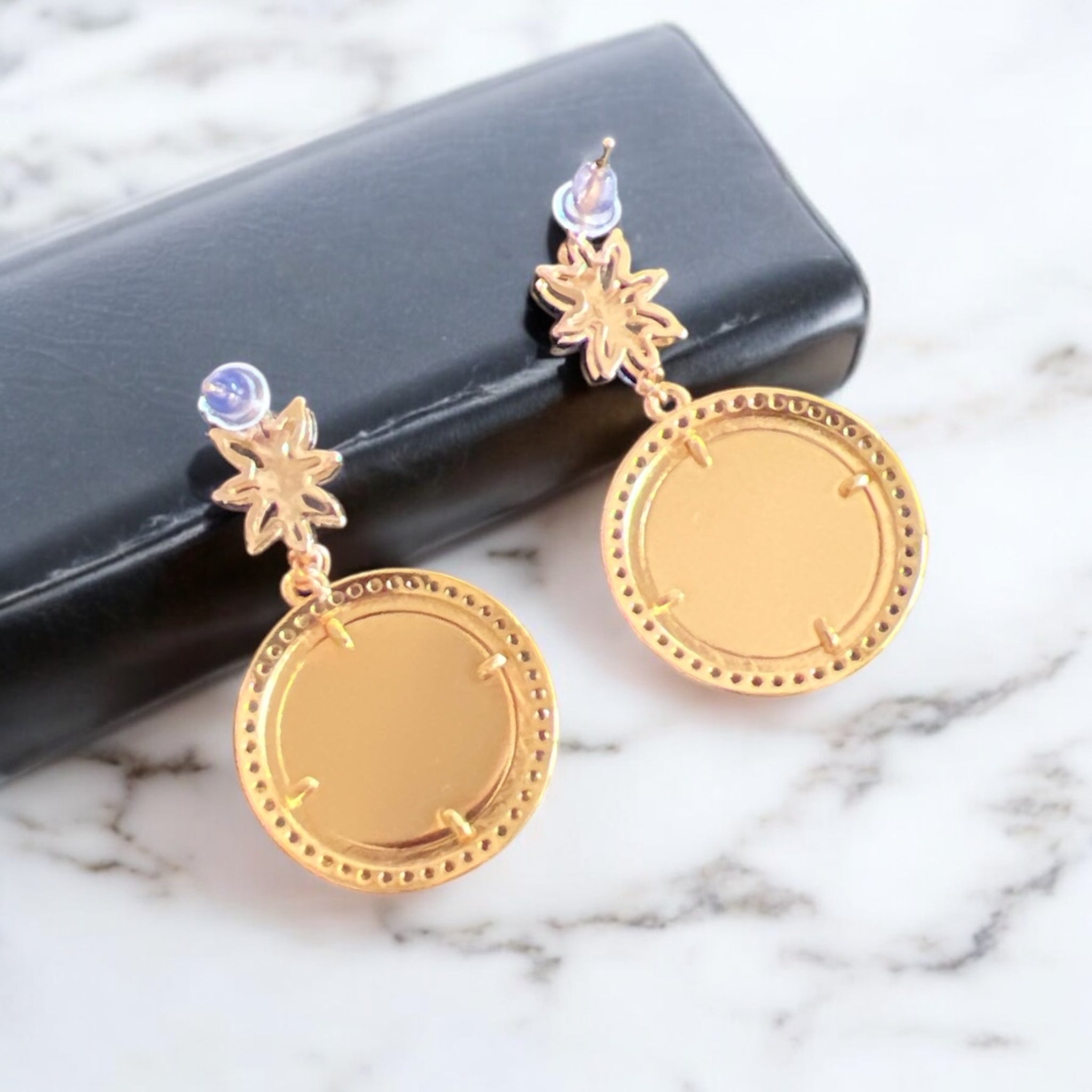 Ramallah II coin earrings