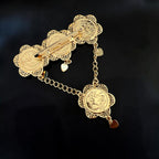 Ramallah II traditional Pleated Brooch