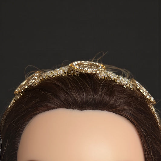 Nahhalin II three coins gold headpiece