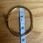 Khirbat Iribbin pleated gold bracelet