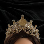 Rowayda Gold coin tiara