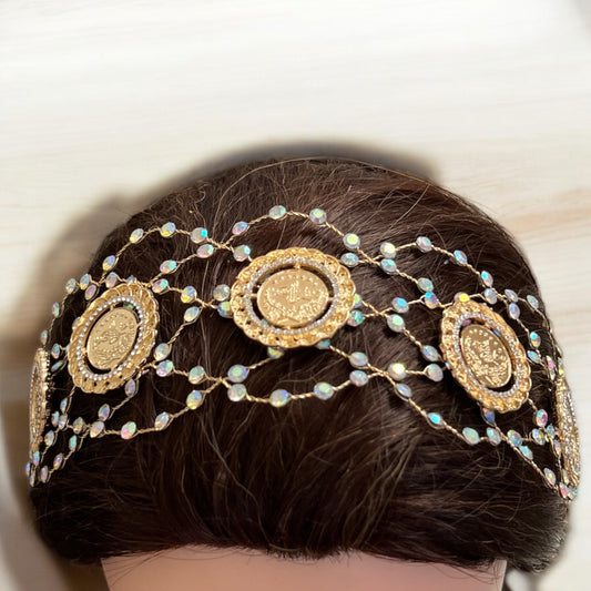 Baqat al-Hatab five coins headpiece