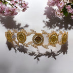 Kh. Bayt Ta'mir five coins headpiece