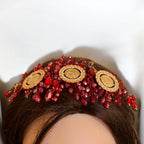Kafr Qud II three coins red headpiece