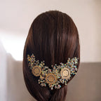 Dayr al-Ghusoun three coins multi color headpiece