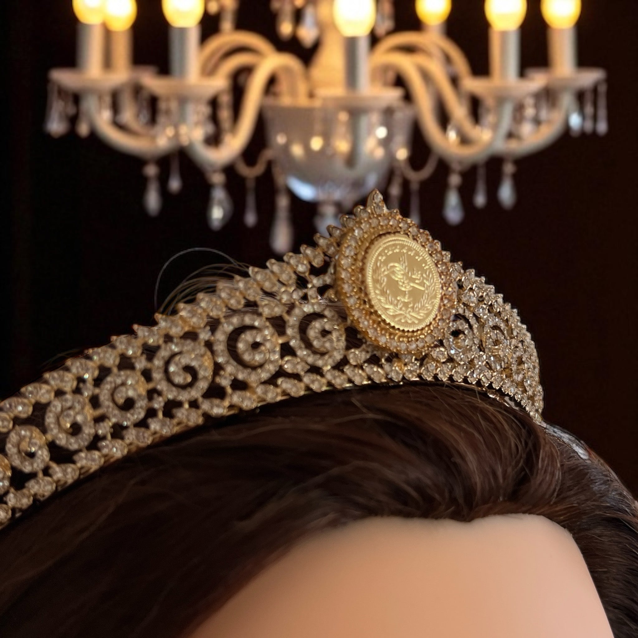 Rafah one coin simple tiara