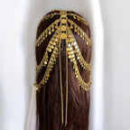 Biddya Gold Headpiece maang
