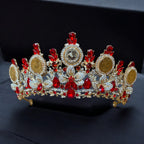 Deir Dibwan II red and gold crown