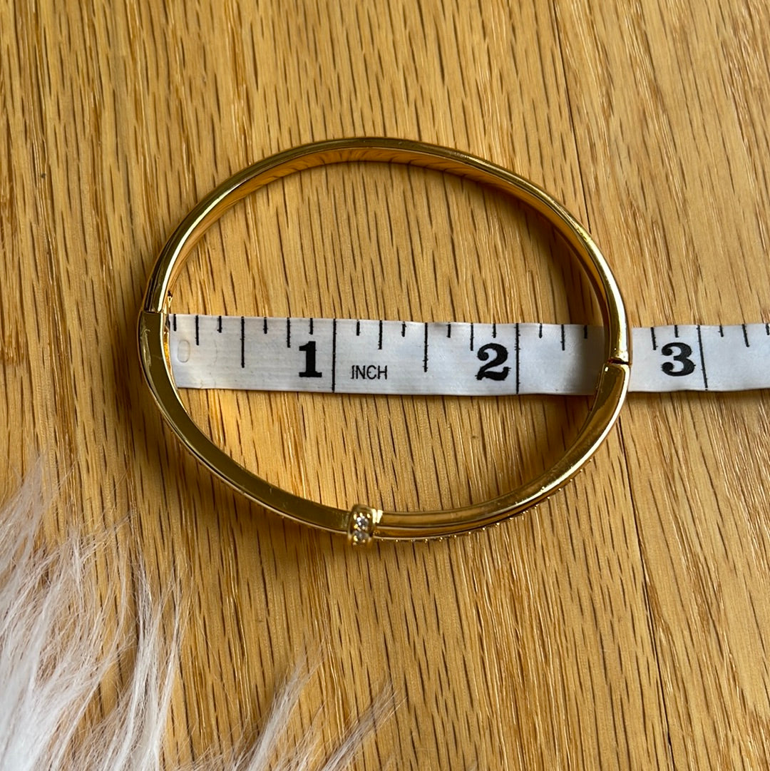 Kufeirit pleated gold bracelet
