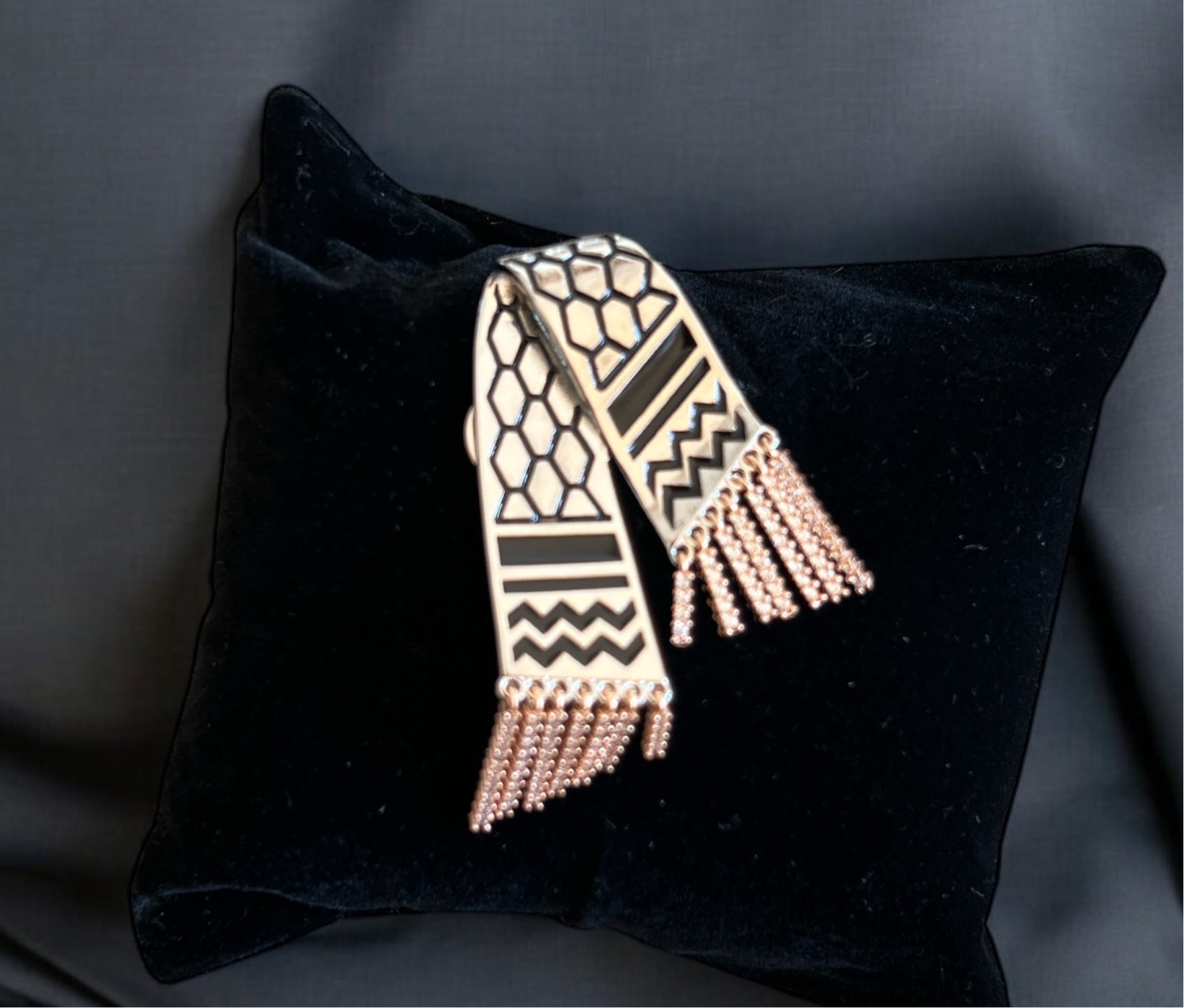 Kufya silver Brooch