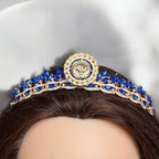 Dayr Tarif II Blue and Gold crown