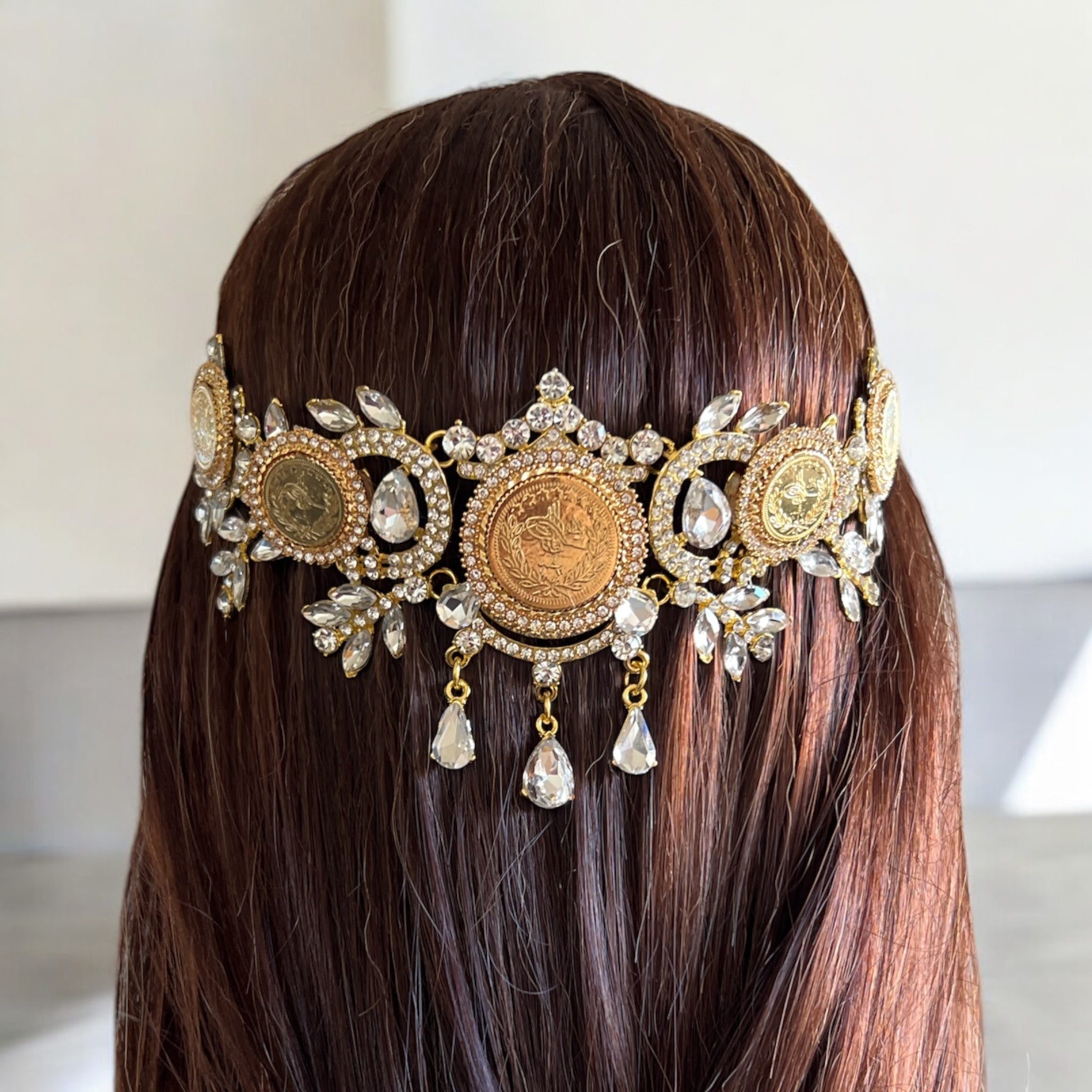 Bayt Hanina II five coins headpiece