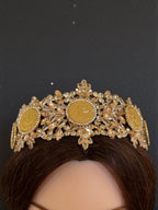 Masafer Yatta Gold headpiece/crown
