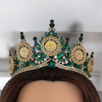 Dheisheh II Green and Gold crown