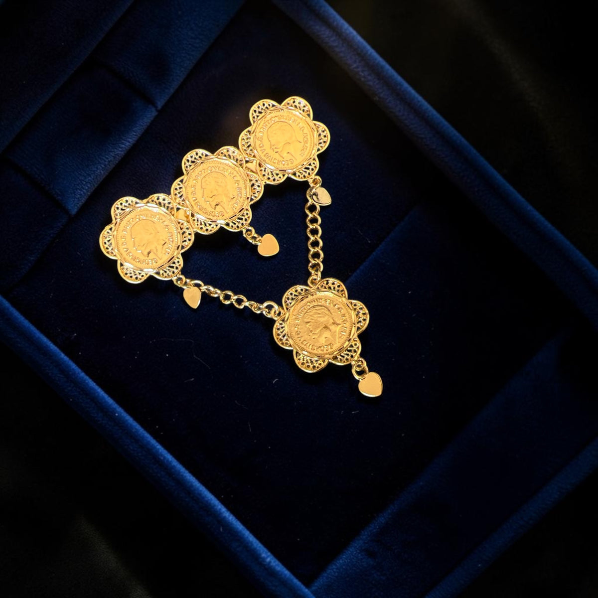 Ramallah II traditional Pleated Brooch