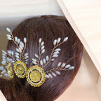 Ramallah three pearls pins