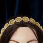 Nooreen thirteen coin headpiece