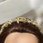 Dayr Tarif II Gold three coin headband