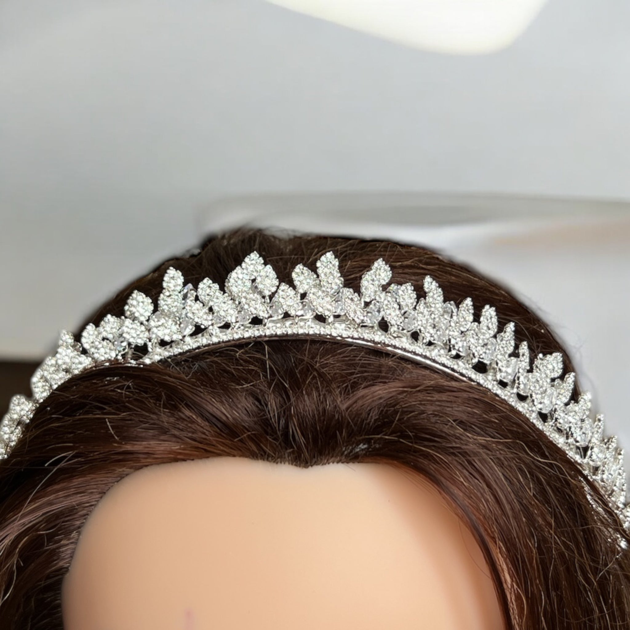 Biddu II Zircon Small Size Bridal Crown