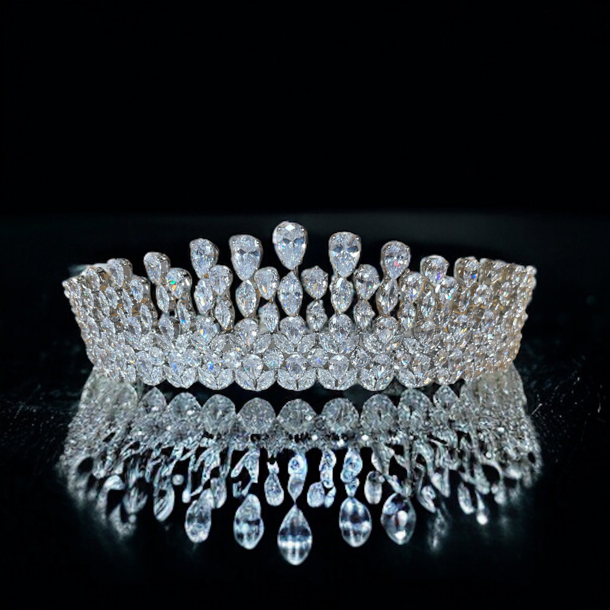 Deir Yassin Full Zircon Wedding Hair Accessories