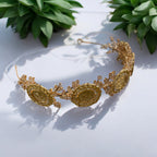 Betlaham five coins gold headband