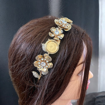 Shefa-Amr Gold - coins headband