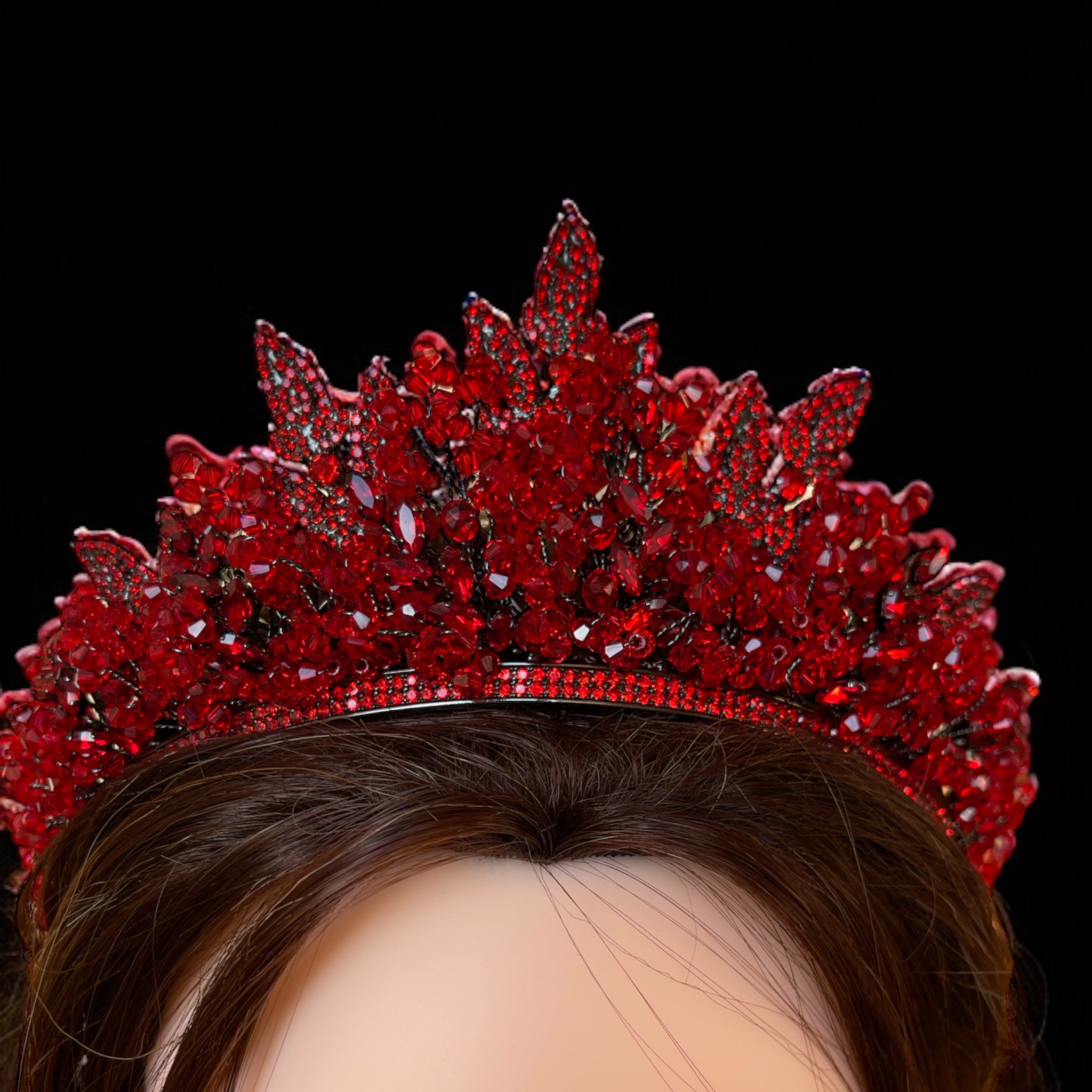 Beit Hanina Bridal Red Crown