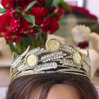 Ramle Wheat spikes and coins tiara