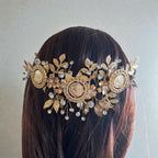 Al-Bassa Three coins headpiece