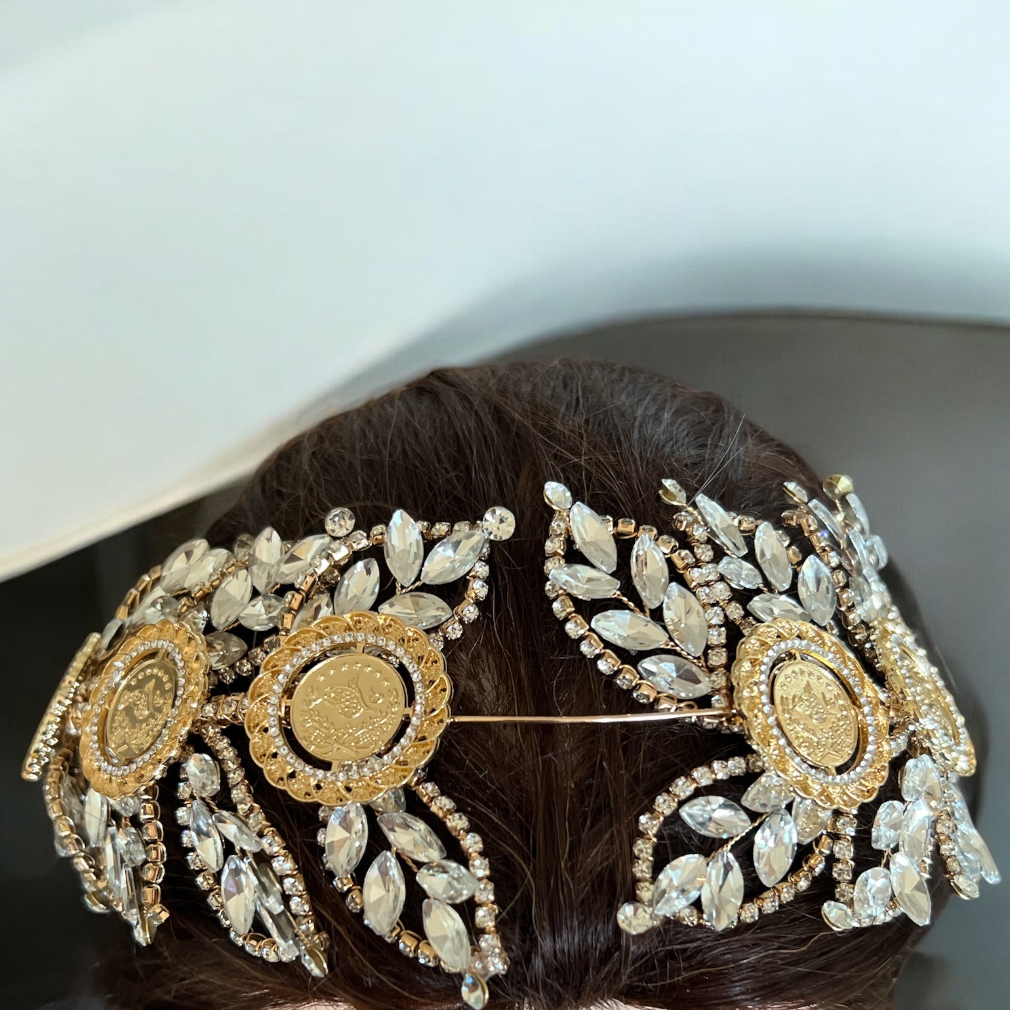 Rafah II six coins two sides headpiece