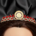 Dayr Tarif II Red and Gold crown