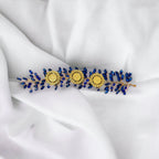 Bani Suheila Coins lira blue stone headband Fashion