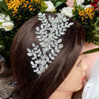 Safed Bridal headpiece