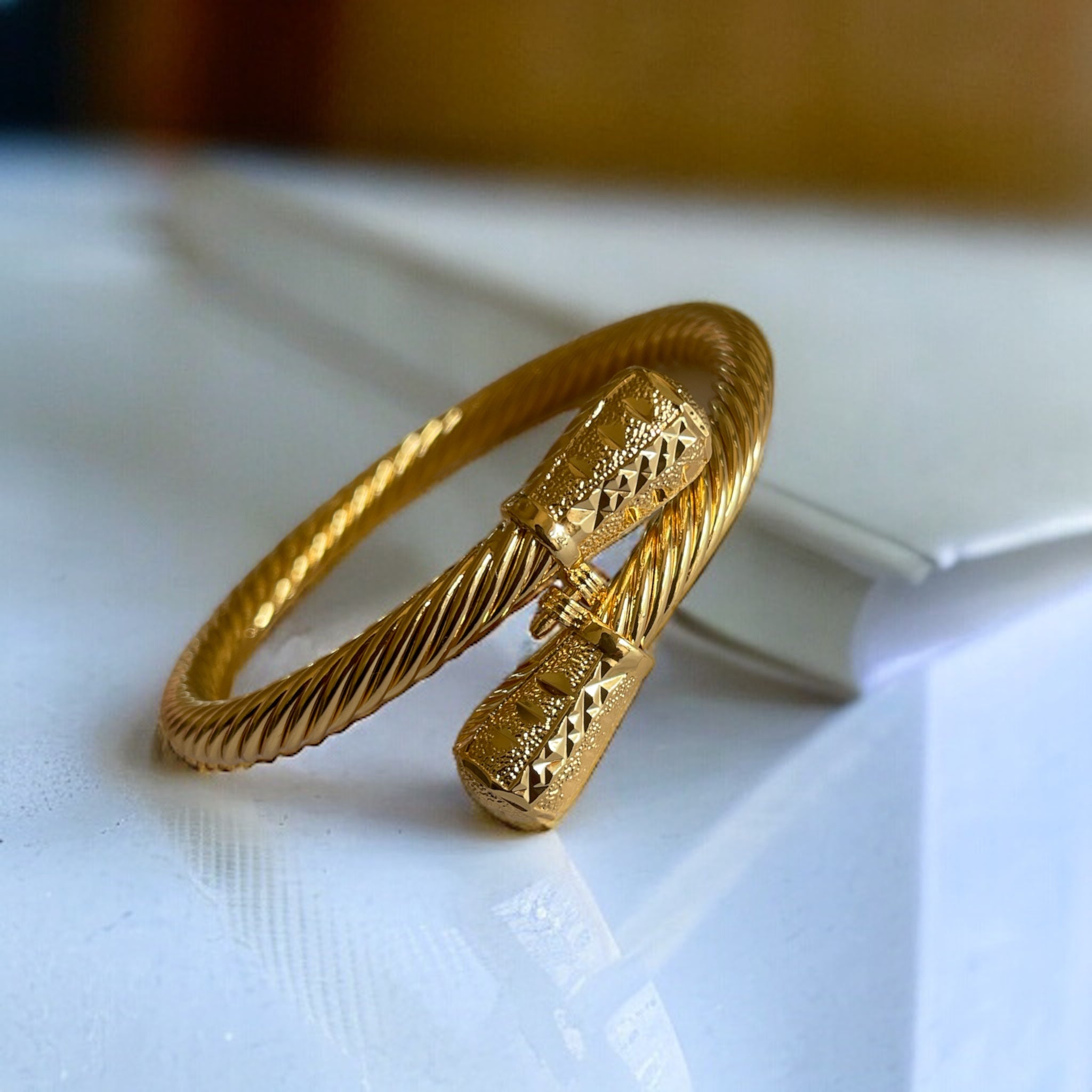 Ein El Hilweh pleated bracelet