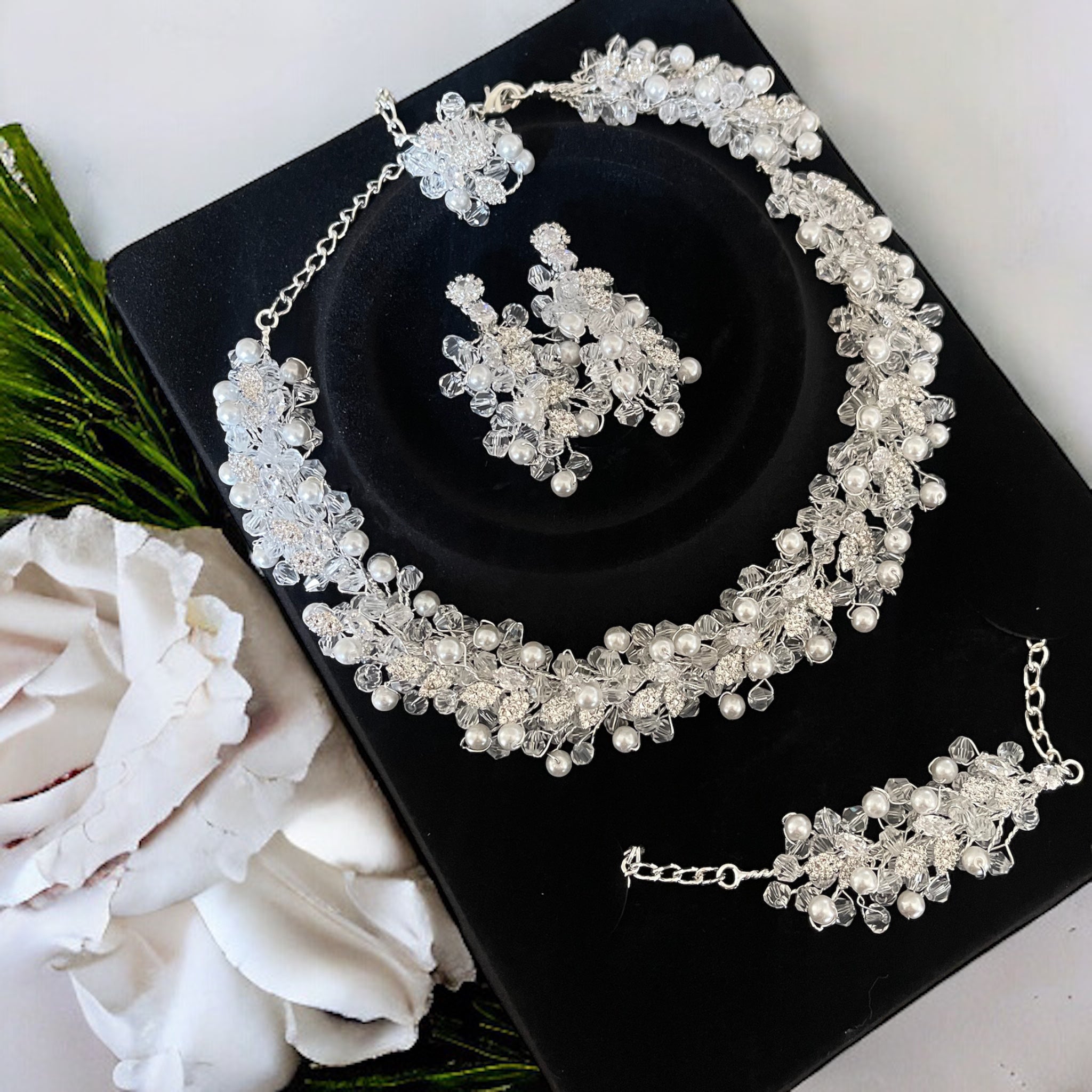 Al Jib Bridal Pearls bridal set
